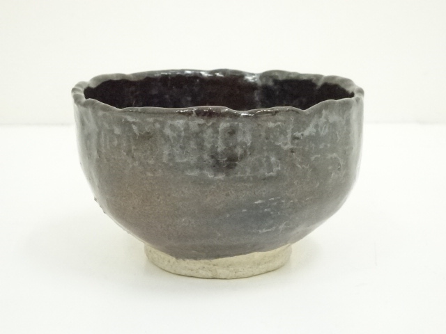 道具 ] - 道具 洞みやび窯 加藤成造 手捻り鉄赤釉茶碗（共箱